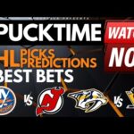 NHL Best Bets and Predictions | Predators vs Penguins | Bruins vs Capitals | PuckTime Apr 15