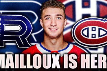 TOP HABS PROSPECT IS HERE: LOGAN MAILLOUX CALLED UP TO THE MONTREAL CANADIENS