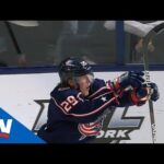 Patrik Laine Scores Acrobatic Snipe In Overtime To Give Blue Jackets The Win