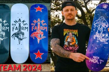 SNAKE FARM SKATEBOARDS TEAM 2024 | Cody McEntire, Nick Holt, Nigel Jones, Adam Kay & More| Spotlight