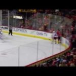 Michael Del Zotto nails Matt Stajan