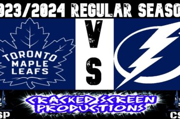 LIVE NHL Play By Play Commentary Toronto Maple Leafs @ Tampa Bay Lightning