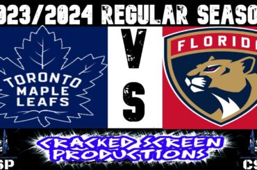 LIVE NHL Play By Play Commentary Toronto Maple Leafs @ Florida Panthers