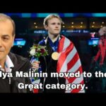 Ilya Malinin moved to the Great category. Rafael Harutyunyan about Ilya Malinin.