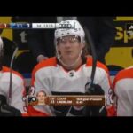 Oskar Lindblom Goal - Philadelphia Flyers vs St. Louis Blues (4/4/19)