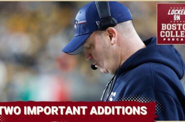 Two big hires for Bill O'Brien show that BC football isn't messing around. Jeff Hafley speaks.