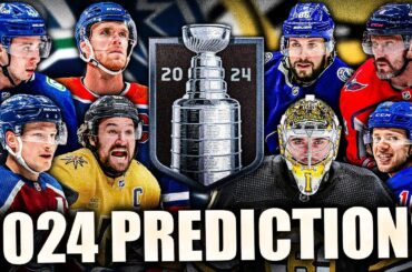 2024 STANLEY CUP PLAYOFFS PREDICTIONS BRACKET (CANUCKS, LEAFS, OILERS, JETS, GOLDEN KNIGHTS & MORE)