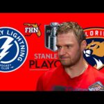 Sasha Barkov, Florida Panthers Playoffs: Game 1 Practice, Tampa Bay Lightning