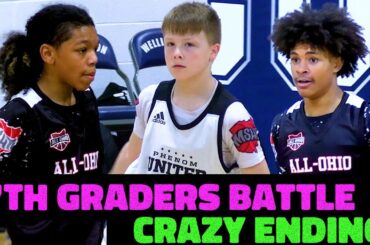 Colton Clevenger vs Deloni and Dallas - OHIO 7th Grade Game with CRAZY ENDING