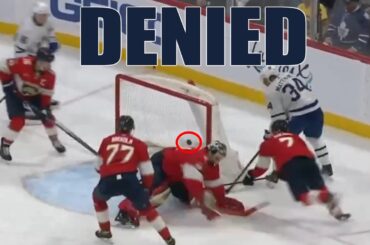 Auston Matthews 70th of the season denied by Anthony Stolarz