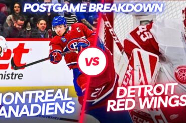 DPWM Canadiens vs Red Wings Postgame Breakdown Game #82 04/16/24