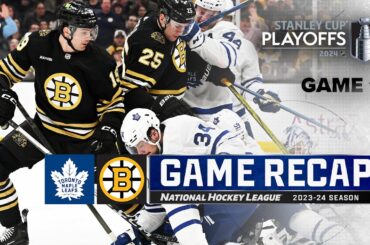 Gm 1: Maple Leafs @ Bruins 4/20 | NHL Playoffs 2024