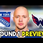 New York Rangers vs Washington Capitals ROUND 1 SERIES PREVIEW!