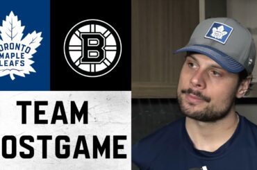 Maple Leafs Media Availability | RD1 GM1 Post Game at Boston Bruins | April 20, 2024