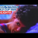 RARE FOOTAGE | Drazen Petrovic 1986 World Cup | HIGHLIGHTS