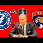 Jon Cooper, Tampa Bay Playoff Postgame: Florida Panthers 3, Lightning 2 (G1)
