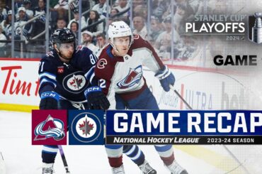 Gm 1: Avalanche @ Jets 4/21 | NHL Playoffs 2024