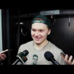 Kirill Kaprizov after the victory over the Los Angeles Kings / 15.04.2024