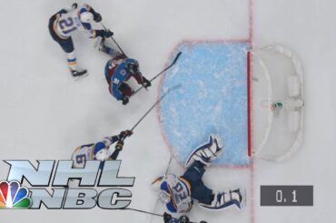 Avs' Nazem Kadri scores ultimate buzzer-beater with exactly .1 left to defeat Blues | NBC Sports