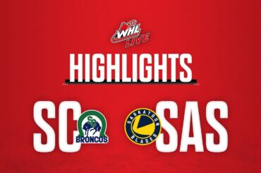 Swift Current Broncos at Saskatoon Blades 1/28 | WHL Highlights 2023-24