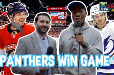 Florida Panthers Win Game 1 Post Game Report From The Hockey Show | The Dan Le Batard Show