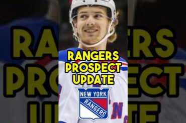 HUGE New York Rangers Brennan Othmann PROSPECT UPDATE! #hockey #shorts #rangers #nhl #nyr #wolfpack