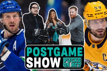 Game 1 - Canucks vs Predators (PON Post Game)