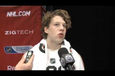 Rickard Rakell at NHL Draft Combine