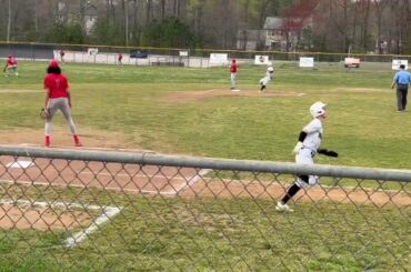 Michael Amadio (2024) Patuxent Offense- Double to right-center field, driving in one run.