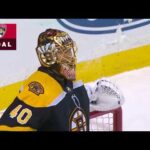 Evgenii Dadonov buries a rebound in front vs Bruins (8 apr 2018)