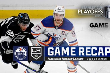 Gm 3: Oilers @ Kings 4/26 | NHL Highlights | 2024 Stanley CupPlayoffs