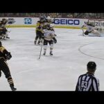 Penguins' Oleksiak beats Rask with bomb from the point