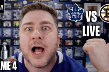 Stanley Cup Playoffs - Boston Bruins @ Toronto Maple Leafs - Game 4 LIVE w/ Steve Dangle