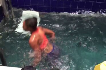 Allyson Felix FORSTER PHYSICAL THERAPY Pool