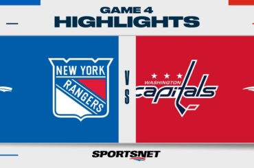 NHL Game 4 Highlights | Rangers vs. Capitals - April 28, 2024