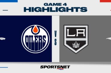 NHL Game 4 Highlights | Oilers vs. Kings - April 28, 2024