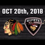 October 20 Vancouver Giants vs Portland Winterhawks Highlights