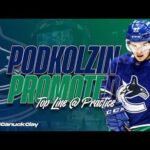 Canucks Game Day: Podkolzin skates on top line, 24 Hour Livestream is TONIGHT!