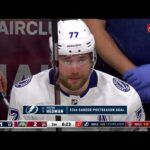 Nikita Kucherov assists on Hedman's goal vs Panthers in game 5 (29 apr 2024)