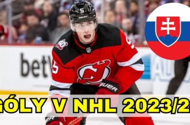 Šimon Nemec všetky góly v NHL sezóne 2023/2024