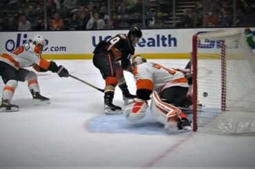 Troy Terry With The Shake And Bake On Carter Hart For The 2-0 Lead