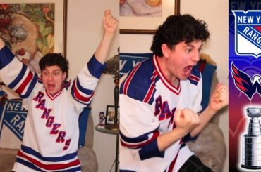 GAME 3 WIN! Rangers Fan Reaction - Rangers vs Capitals