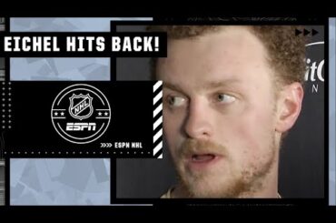 Jack Eichel throws ABSOLUTE SHADE at Buffalo: Loudest I’ve heard this place! 😬