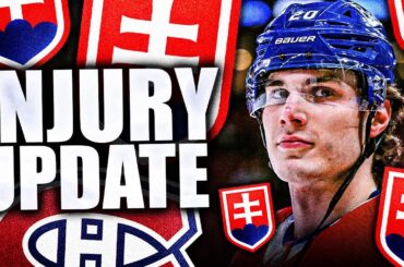 JURAJ SLAFKOVSKY INJURY UPDATE: MONTREAL CANADIENS & TEAM SLOVAKIA NEWS