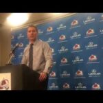 Jared Bednar on Erik Johnson hit