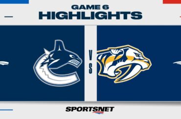 NHL Game 6 Highlights | Canucks vs. Predators - May 3, 2024