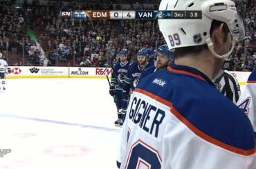 Canucks Vs Oilers - Zack Kassian 4-0 Goal - 04.04.13 - HD