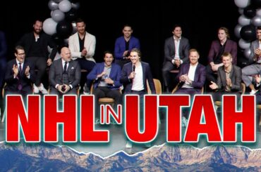 NHL in Utah is HERE 👋🏔🥳