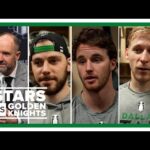 Pete DeBoer, Tyler Seguin, Jake Oettinger, Esa Lindell | Dallas Stars Game 6 postgame presser