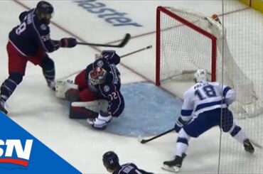 Sweet Lightning Passing Play Leads To Ondrej Palat Beating Sergei Bobrovsky